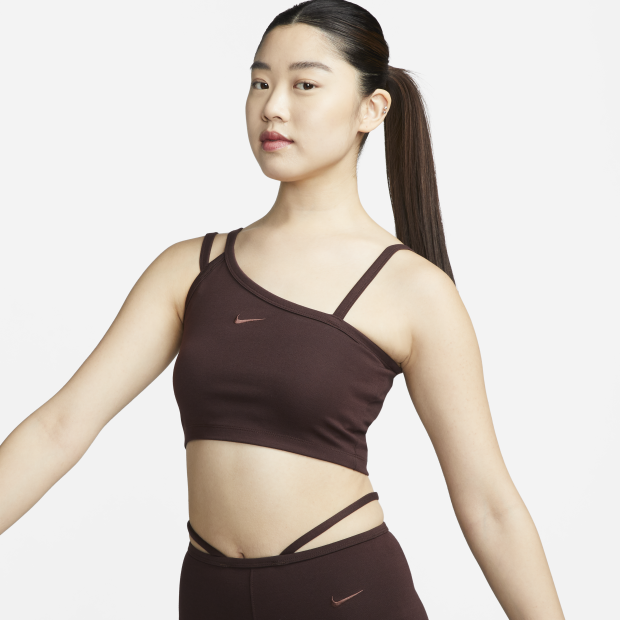 Nike女子非對稱短版背心